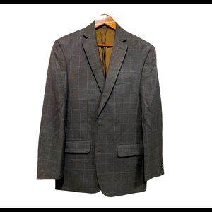 Men’s Fit Plaid Coat